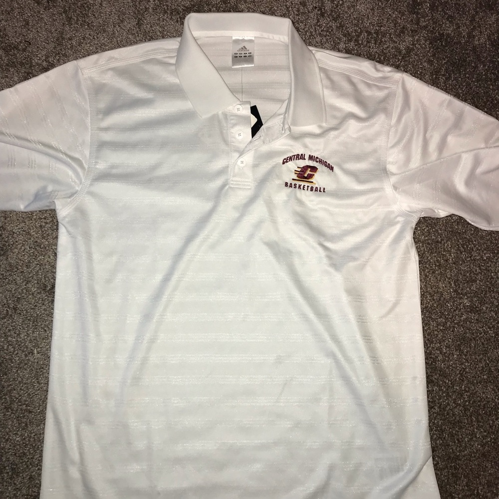 NWT central Michigan university basketball polo